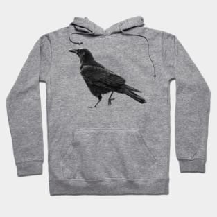 Crow Painting Hoodie